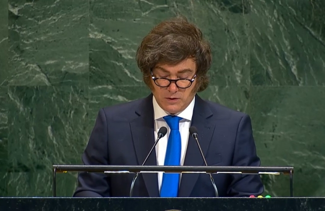 Javier Milei habló ante las Naciones Unidas