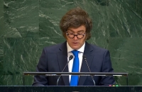 Javier Milei habló ante las Naciones Unidas