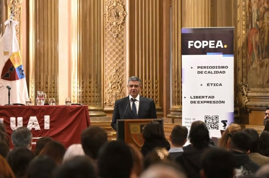 Jorge Macri: “Hoy estamos siendo testigos de un hostigamiento constante hacia el periodismo”