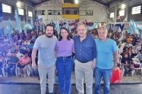 Ricardo Alfonsín, junto a Gustavo Lopéz, Silvia Saravia y Martín Canay lanzaron el Frente Amplio por la Democracia