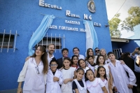 Axel Kicillof puso en funcionamiento el edificio educativo N° 250 en el municipio de Ezeiza