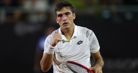 Argentina Open: Roman Burruchaga le ganó a Djere y pasó a octavos de final