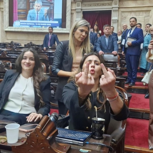 Pagano: «Sos una hormiga utilizada por gente gagá, están operando contra Santiago Caputo»
