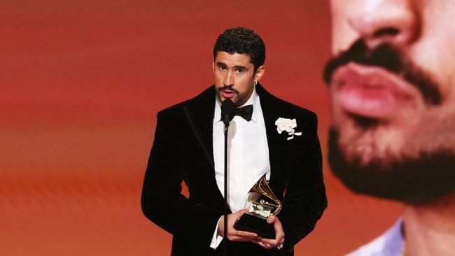 Bad Bunny criticó al ICE en la ceremonia de los Grammy