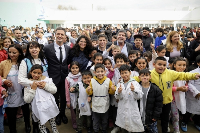 Axel Kicillof inauguró un nuevo Polo Educativo en Alejandro Korn