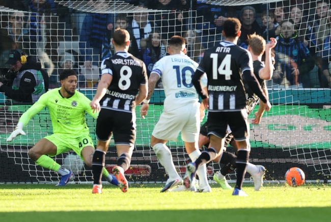 Serie A de Italia: Inter, con gol de Lautaro Martínez derrotó al Udinese