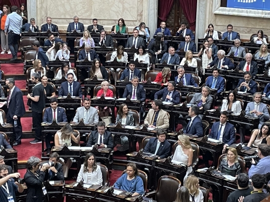 Juraron los nuevos diputados nacionales