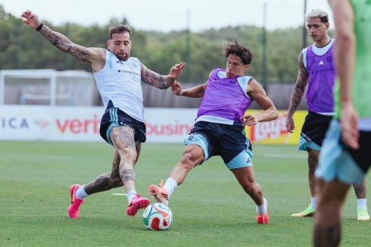 Mundial 2026: Argentina entrena pensando en el segundo partido