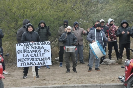 Catamarca: Exempleados de NEBA reclamaron pago de indemnizaciones y ayuda para conseguir trabajo