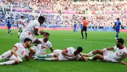 Jordania, le ganó a Kuwuait, en la Copa Árabe de la FIFA