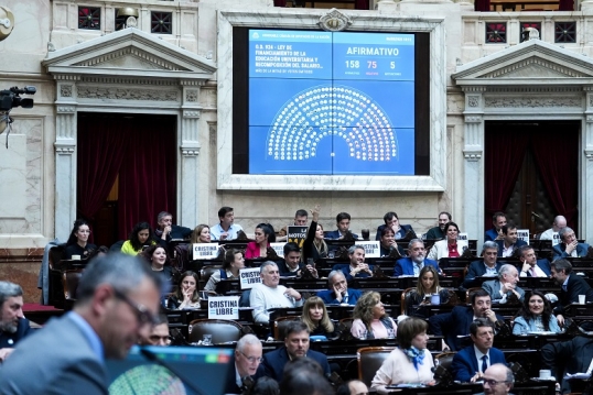 Diputados de la oposición convocaron a una sesión para revertir vetos de Milei