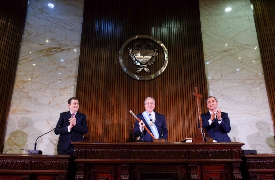 Santiago del Estero: Asumió el nuevo gobernador, Elías Suárez