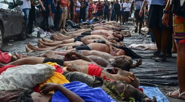 Brasil: Vecinos del complejo de favelas Penha de Río de Janeiro hallaron 54 cadáveres