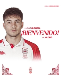 Lucas Blondel fue presentado de manera oficial como nuevo jugador de Huracán