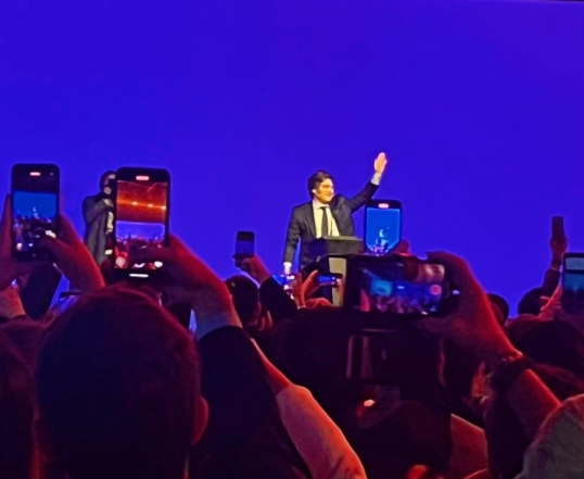 En la conferencia de CPAC, Milei dijo «estamos haciendo el mejor gobierno de la historia»