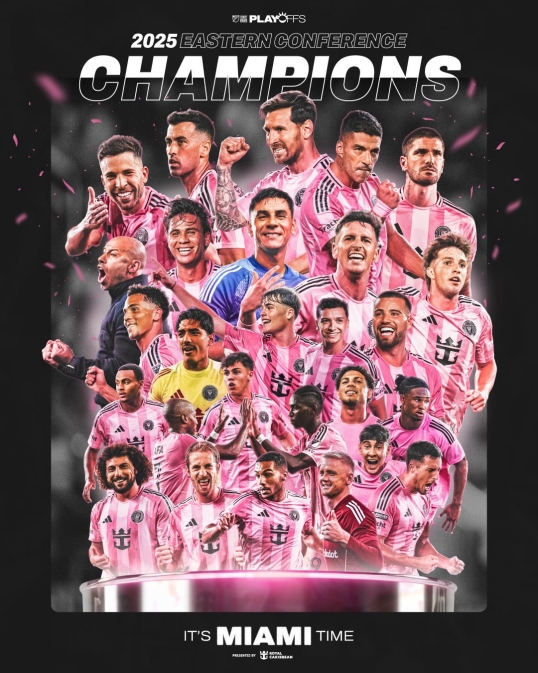 Inter Miami se coronó campeón de la Conferencia Este