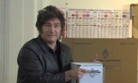 Javier Milei votó en medio de un amplio operativo de seguridad
