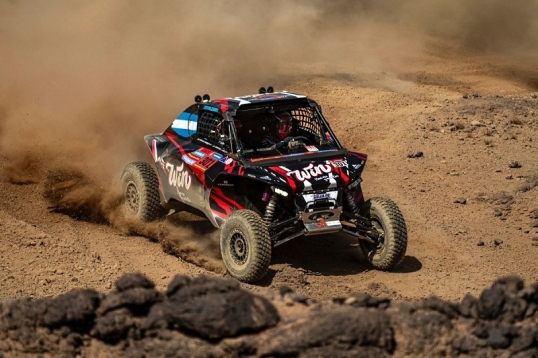 Dakar 2025: Cavigliasso terminó quinto en la etapa 7 de la categoría Challenger y sigue líderando la general