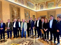 Francisco recibió a la Confederación General del Trabajo
