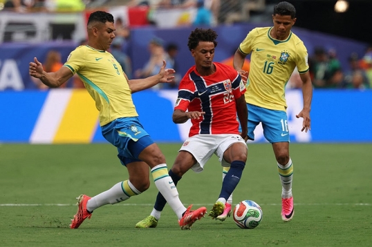 Mundial 2026: Noruega venció a Brasil y pasó a cuartos de final