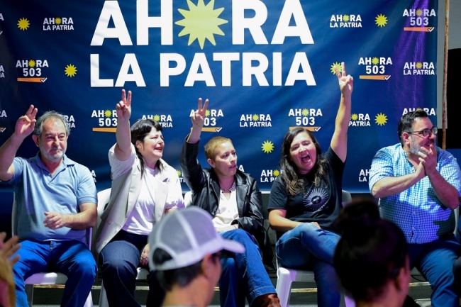 Desde Ahora 503 denuncian censura: quieren prohibir el uso de la palabra PATRIA en redes sociales