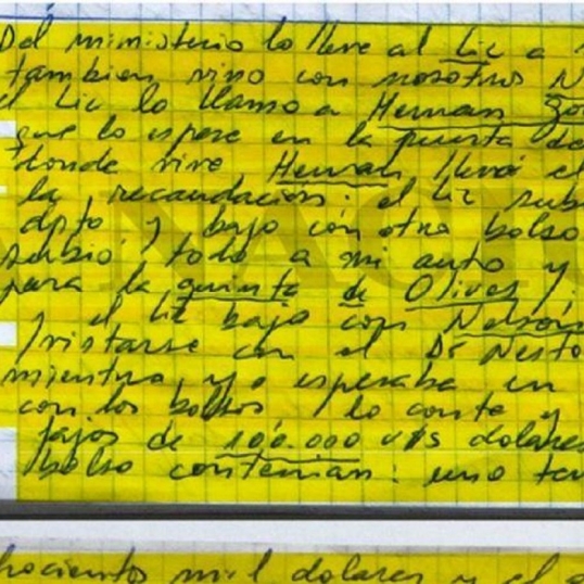 Causa armada cuadernos: Testigo declaró que fue amenazado en el juzgado de Bonadio y admitió que mintió