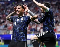 El golazo de Enzo Fernández, ante Inglaterra