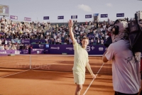 Argentina Open 2025:  Diego Schwartzman derrotó al chileno Nicolás Jarry y avanza a la siguente ronda