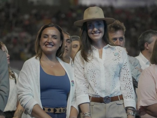 Victoria Villarruel presenció la inuguración del Festival de Doma y Folklore de Jesús María