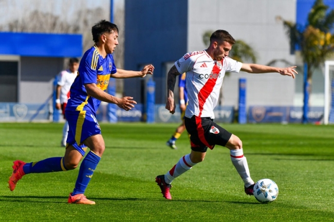 Copa Proyección 2024: River venció por 1-0 a Boca, en el Superclásico de Reserva