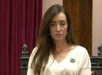 La vicepresidenta denunció al director de La Derecha Diario por «rebelión» y «amenazas»