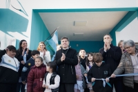 Axel Kicillof inauguró el nuevo edificio de la Escuela Primaria N°6 en San Vicente