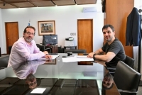 El titular del Indec, Marco Lavagna, se reunió con el gobernador Ignacio Torres