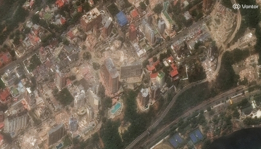 Venezuela: imágenes satelitales muestran devastación en zona de desastre tras doble sísmico