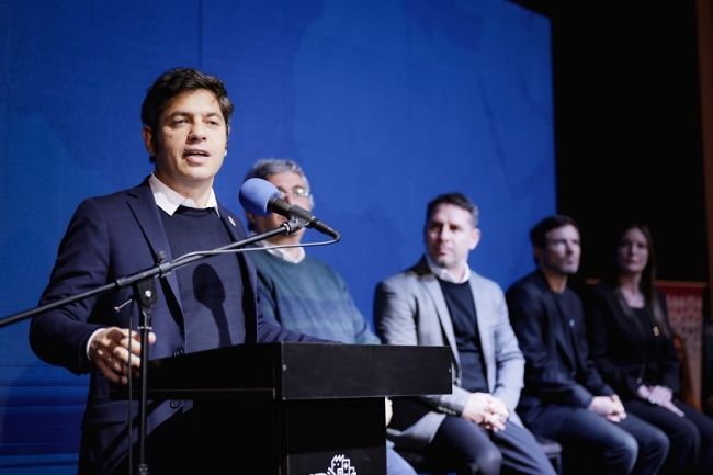 «Desde que asumió Milei, todos los sectores viven una catástrofe de magnitud histórica» afirmó Axel Kicillof
