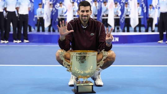 Novak Djokovic, se consagró Campeón del ATP 500 de Beijing
