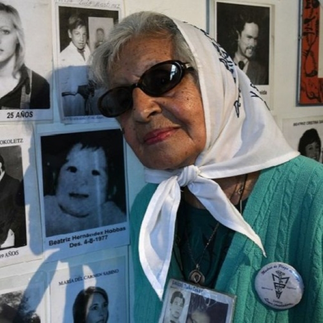Falleció Mirta Acuña de Baravalle, fundadora de Madres y Abuelas de Plaza de Mayo