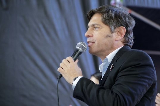 Axel Kicillof encabezó el acto por el 15° aniversario del programa Envión