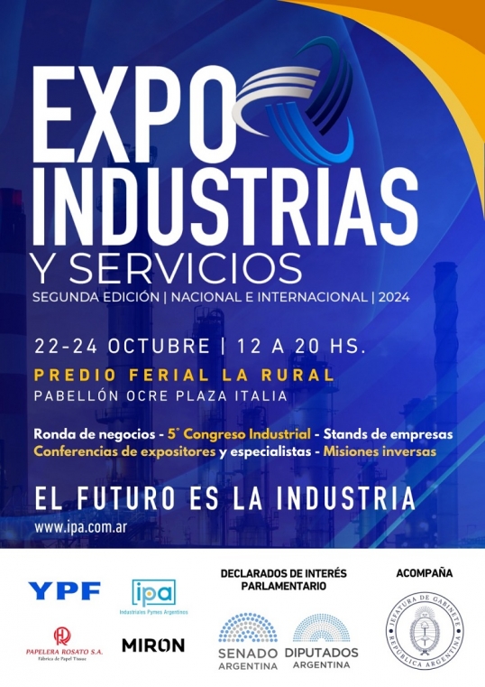 Desde este martes se desarrollará la Expo Industrias y Servicios 2024