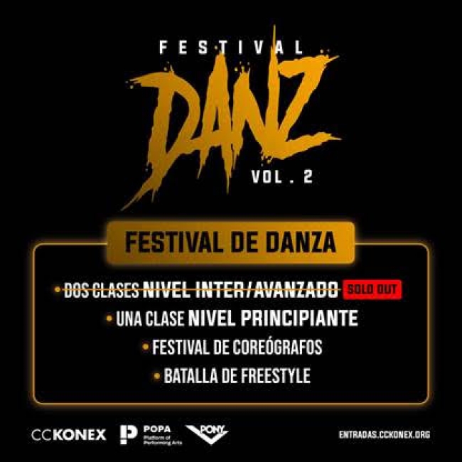 Llega la segunda edición del Festival Danz! al Konex