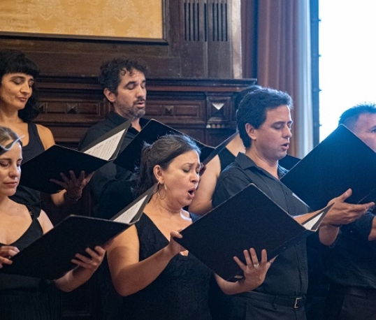 El Coro Nacional de Música Argentina se presenta en el marco de la Semana Santa