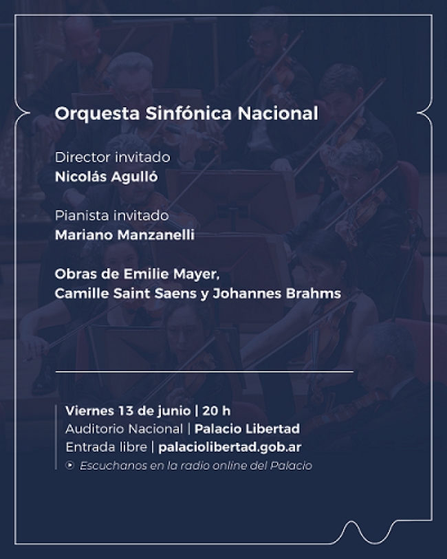 Orquesta Sinfónica Nacional- Estreno de "Apariciones" de José Luis Campana y obras de Albert Schnelzer y Carl Nielsen