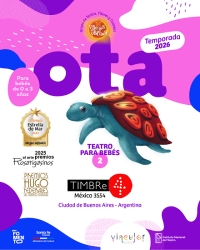 OTA. Teatro para bebés-Unicas funciones en CABA-Timbre 4