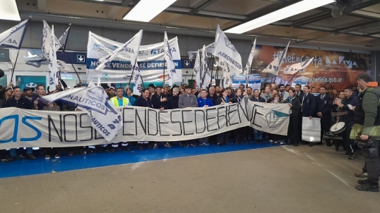 Aeronáuticos paran el viernes por 24 horas