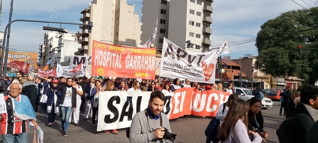 Se realiza hoy la «gran marcha desde Congreso a Plaza de Mayo para defender al Garrahan y la salud pública»