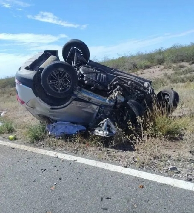 La Pampa: Un accidente vial deja 5 muertos sobre la Ruta Nacional 152, en cercanías de Puelches
