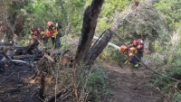 Chubut: Siguen trabajando para contener los focos ígneos registrados en la región cordillerana