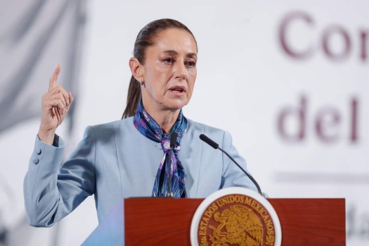 Fuerte respuesta de la presidenta Claudia Sheinbaum, a las amenazas de Trump