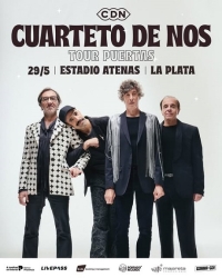 Cuarteto de Nos llega al Estadio Atenas de La Plata