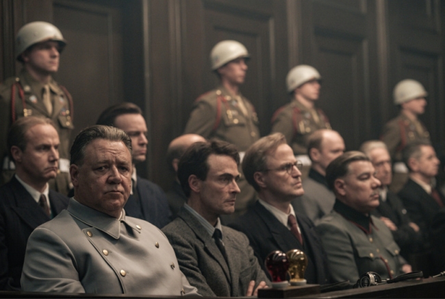 Estrenan la película «Nuremberg», con Russell Crowe, Rami Malek